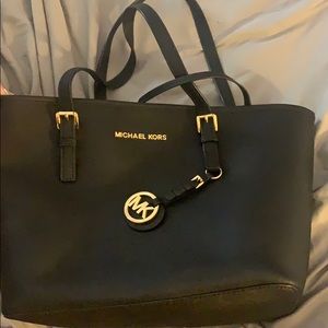 Michael Kors Black Jet Set Tote
